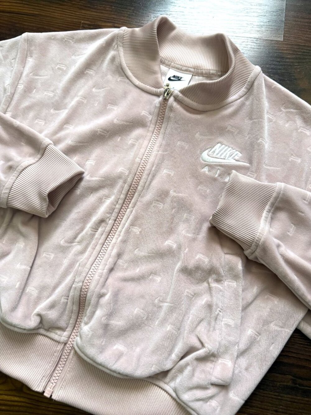 Nike Air Velour Bomber Jacket - Picture 4 of 8